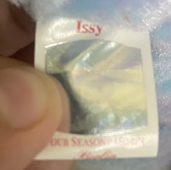 Vintage 2001 Issy Four Seasons Hotel Berlin Beanie Baby NWMT In Box - Picture 8 of 9